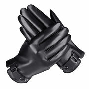 Genuine Leather Sheepskin Men's Gloves Windproof
