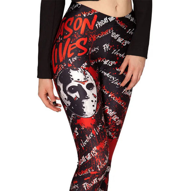 Women Skull Legging