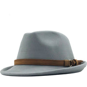 Unisex Wool Fedora Hat for Winter Autumn