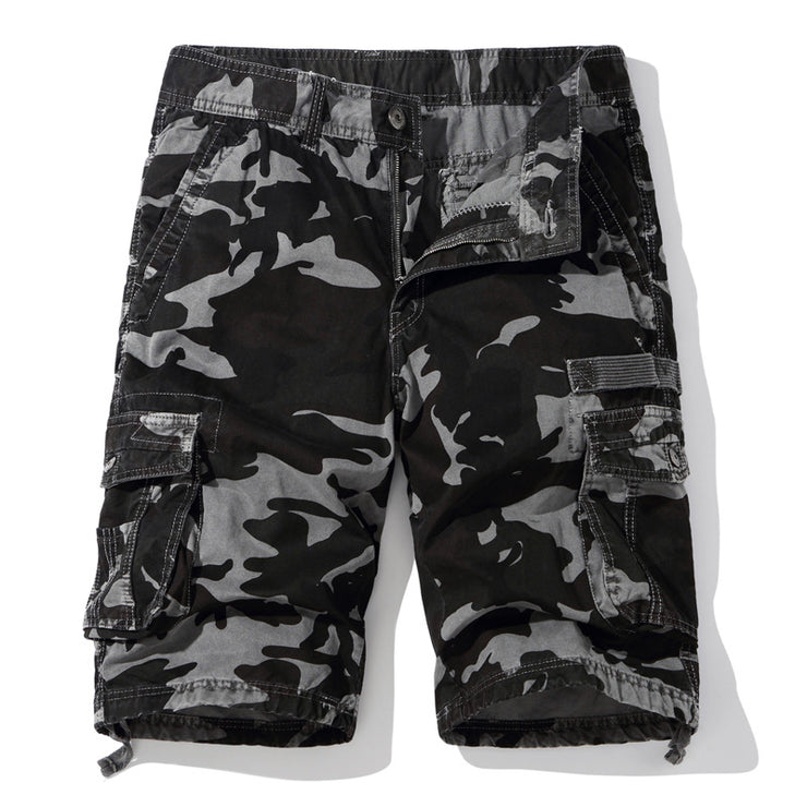Camouflage Cargo Shorts