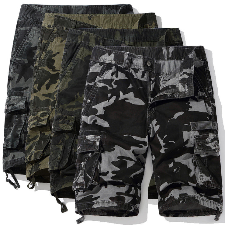 Camouflage Cargo Shorts
