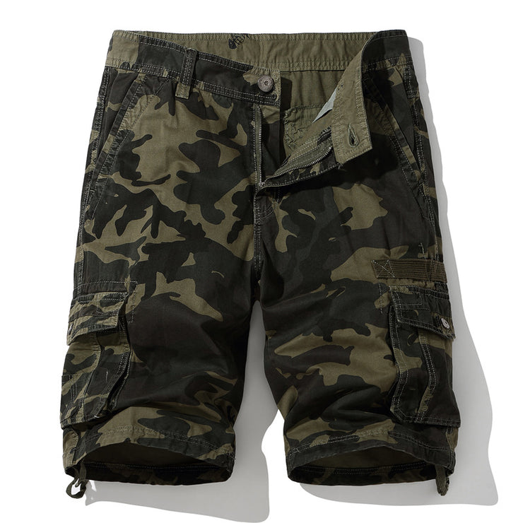 Camouflage Cargo Shorts