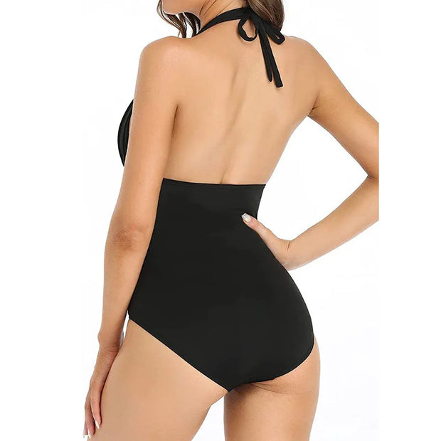Push-up one-piece swimsuit