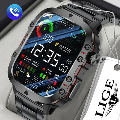"New 1.96" Smartwatch: Bluetooth Call, Voice Assistant"