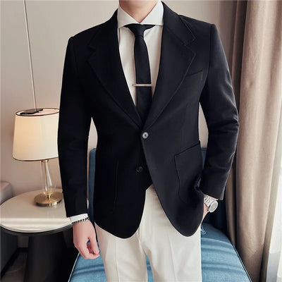 "Italian Style Premium Blazer: Simple Elegance"