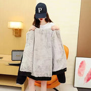Winter Hooded Jean Jacket: Casual, Fleece Lined, Korean Style