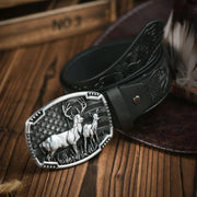 Western Cowboy Belt: Bull Decoration Floral Engraved PU Leather for Jeans