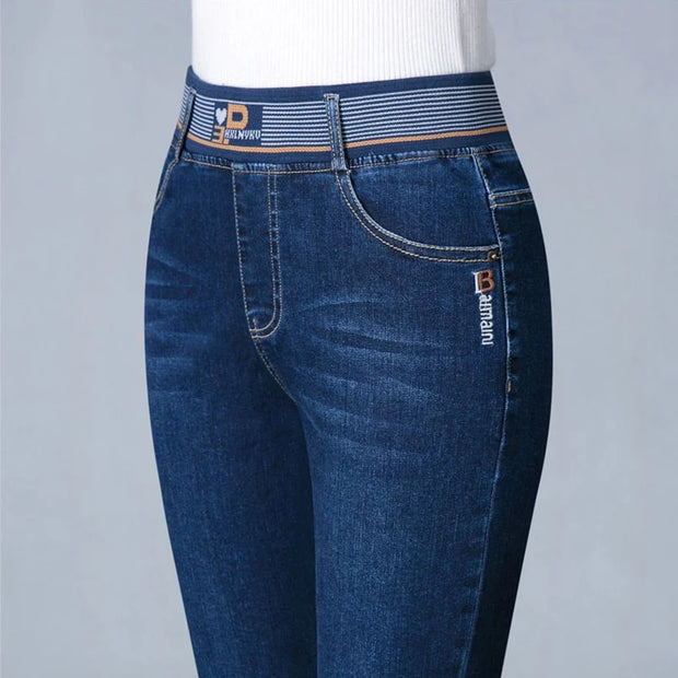 Korean Big Size Straight Jeans Vintage Denim