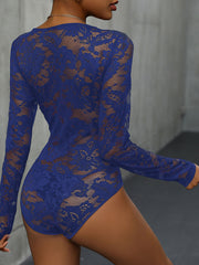 Lace Long Sleeve Bodysuit