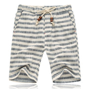 Men's Stripe Cotton Shorts