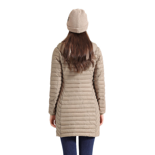 Lightweight women's cotton padded jacket