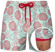 Men's Printed Double Layer Shorts