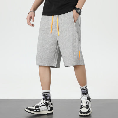Loose Solid Color All-matching Casual Sports Shorts