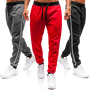 Knitted Ankle Banded Casual Pants Closed