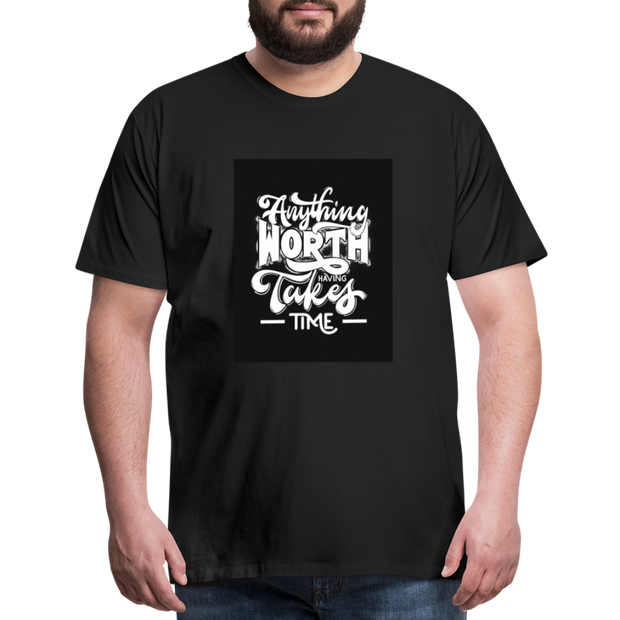 Ver Best Printed Men's Premium T-Shirt - black