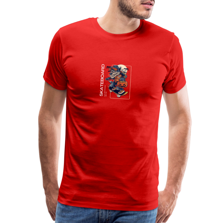 Wonderful Print Men's Premium T-Shirt - red