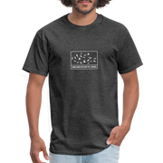 Printed Birds Flying Unisex Classic T-Shirt - heather black