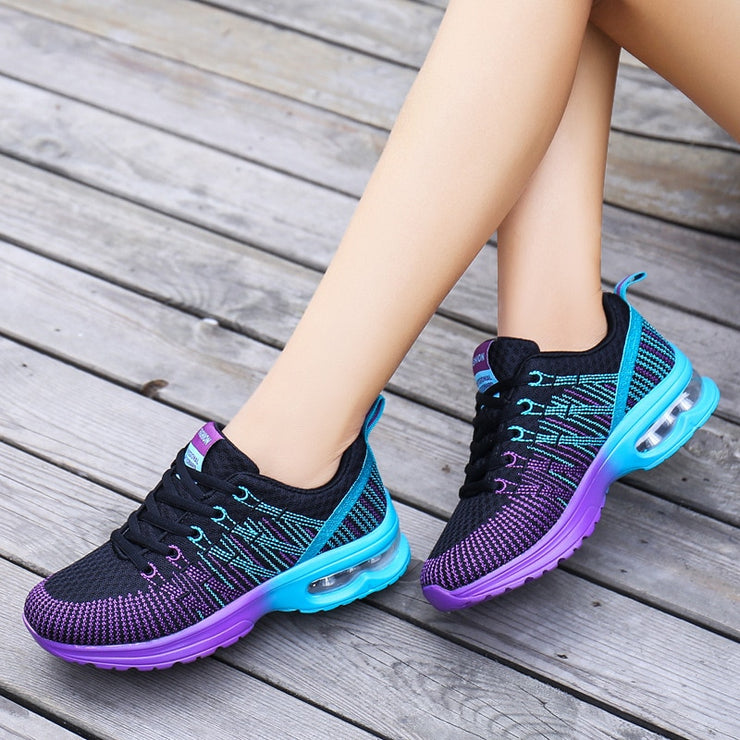 New Style Women Vulcanized Shoes Sneakers Ladies Female Casual Shoes Woman Female Breathable Walking Shoes