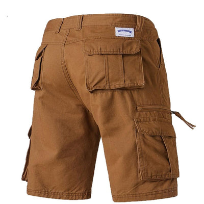 Men's Shorts Summer Work Trousers Cargo Shorts Fashion Clothes Male Bermudas Pure Cotton High Quality Casual Shorts Daily Wear