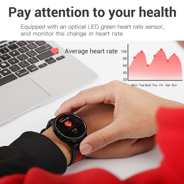 Full Touch Digital Bluetooth Watch Men Sport Watches