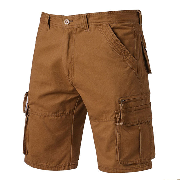 Men's Shorts Summer Work Trousers Cargo Shorts Fashion Clothes Male Bermudas Pure Cotton High Quality Casual Shorts Daily Wear