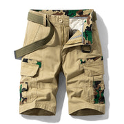 Luulla Men 2020 Summer New Casual Vintage Classic Pockets Cargo Shorts Men Outwear Fashion Twill Cotton Camouflage Shorts Men