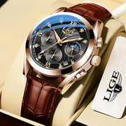 NEW Luxury Mens Watches Male Clocks Date Sport Military Clock Leather Strap