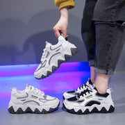 2020 Women Sneakers Vulcanize Shoes New Female Black White Platform Thick Sole Running Casual Shoe Woman Sport Shoes
