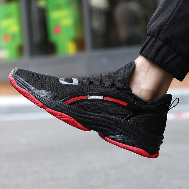Damyuan Lifestyle Running Shoes Comfortable Breathable Mesh Men's Sneakers Outdoor Non-slip Tennis Sports Shoes Big Size 38-46