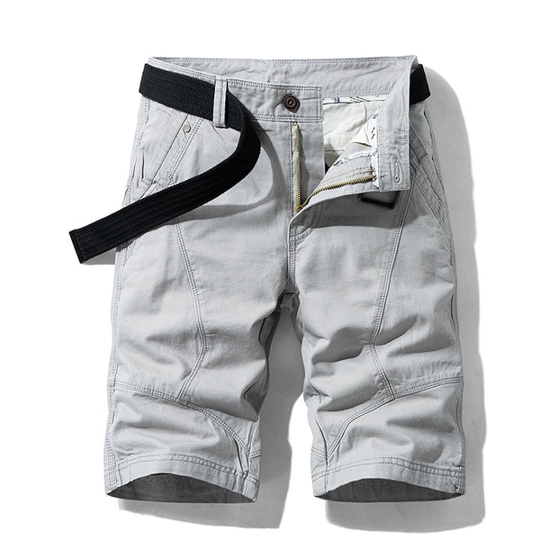 Luulla Men 2020 Summer New Casual Vintage Classic Pockets Cargo Shorts Men Outwear Fashion Twill Cotton Camouflage Shorts Men