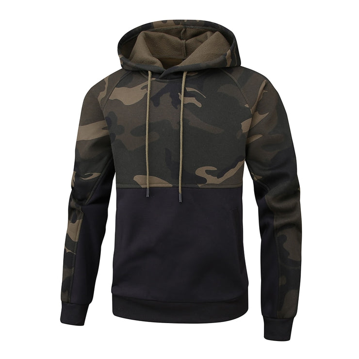 2020 New Men's Hoodies Autumn Sportswear Long Sleeve Camouflage Hooded Shirt Mens Brand Clothing Male Casual Pullover Sweatshirt