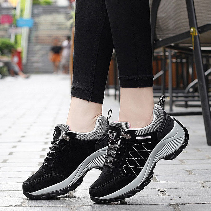 Sneakers for women casual shoes lace-up platform shoes woman wedge non-slip women sneakers ladies sport shoes tenis feminino