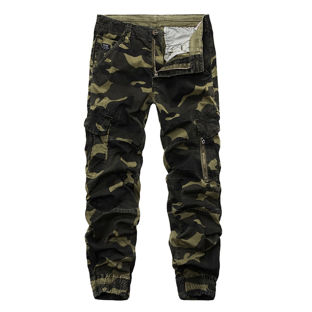2020 Fashion Spring Mens Tactical Cargo Joggers Men Camouflage Camo Pants Army Military Casual Cotton Pants Hip Hop Male Trouser