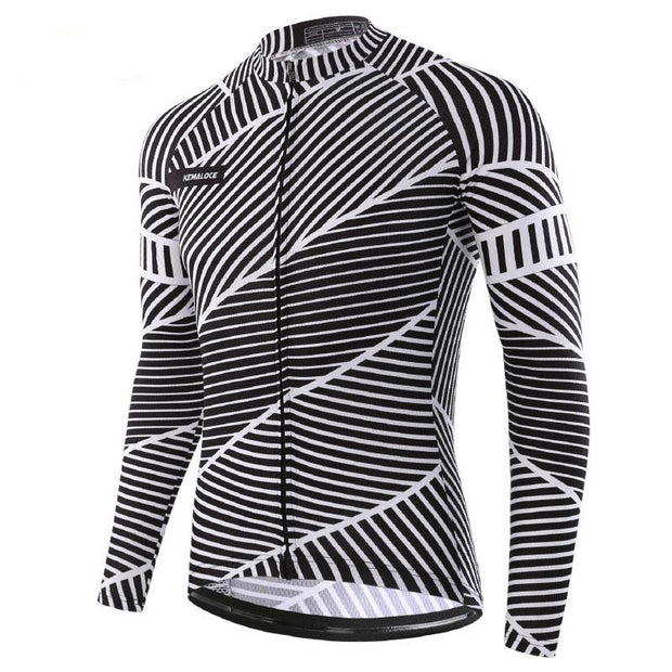 Autumn Full Sleeves Cycling Jersey Wear Maillot Ropa Ciclismo Men Bicycle Shirts Quick-dry Bike Jersey Sports Long Cycling Shirt