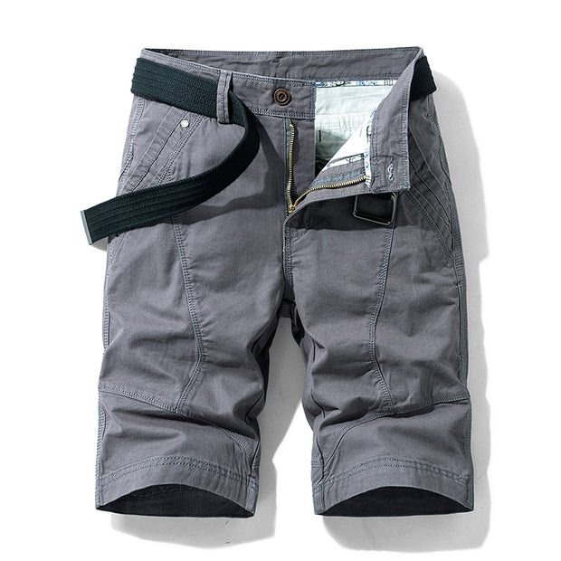 Luulla Men 2020 Summer New Casual Vintage Classic Pockets Cargo Shorts Men Outwear Fashion Twill Cotton Camouflage Shorts Men