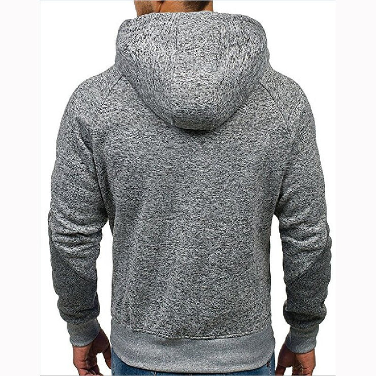 Covrlge Men's Hoodies Patchwork Sweatshirt 2019 New Hot Sale Raglan Hoody Autumn Winter Men's Zipper Sportswear Hoodie MWW180