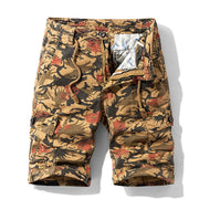 Luulla Men 2020 Summer New Casual Vintage Classic Pockets Cargo Shorts Men Outwear Fashion Twill Cotton Camouflage Shorts Men