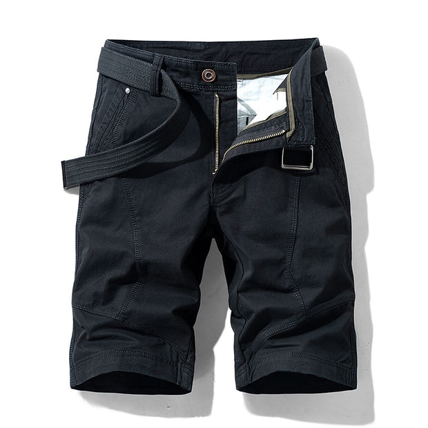 Luulla Men 2020 Summer New Casual Vintage Classic Pockets Cargo Shorts Men Outwear Fashion Twill Cotton Camouflage Shorts Men