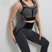 Peeli 2020 Seamless Sport Set Women Fitness Clothes 2 Piece Sports Bra High Waist Legging Workout Outfit Yoga Sport Suit Gym Set