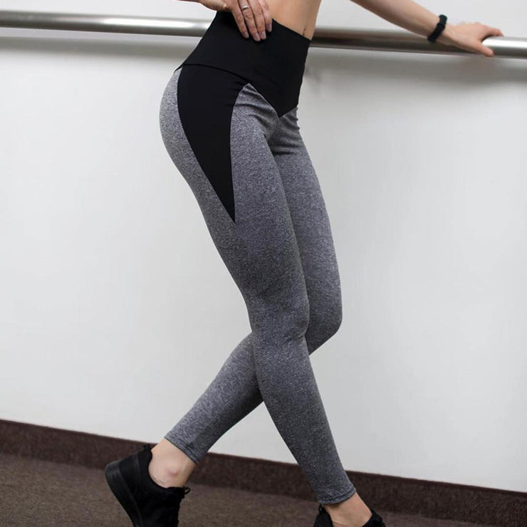 Sportswear Outdoor Polyester Elastic Force Skinny Ladies Leggings Workout Breathable Polyester Women Push Up Leggings