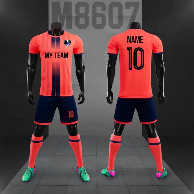 Men Football Uniform Custom Soccer Jerseys Sets