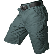Summer Tactical Shorts Military Multi-pocket Hiking Cargo Shorts Men's Outdoor Sports Travel Camping Fishing Waterproof Shorts