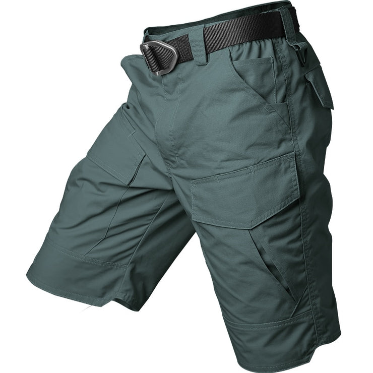Summer Tactical Shorts Military Multi-pocket Hiking Cargo Shorts Men's Outdoor Sports Travel Camping Fishing Waterproof Shorts