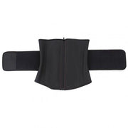 Women Black Adjustable Belt Latex Waist Cincher For Curve-Creating - FIVE TIGERS 