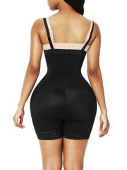 Must-Have Black High Waist Butt Enhancer HOOKS Lace Shapewear Butt Lifter - FIVE TIGERS 