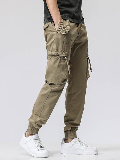 Men Streetwear Multi-Pockets Joggers Pants