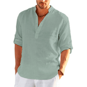 Mens Cotton Long Sleeve Shirt