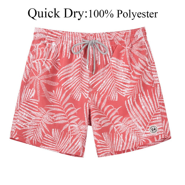 Mens Swim Shorts Quick Dry Beach Board Shorts