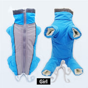 Winter Waterproof Dogs Overalls for Pet - FIVE TIGERS 