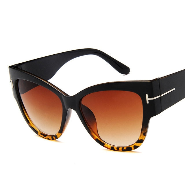 New Fashion Brand Designer Cat Eye Women Sunglasses